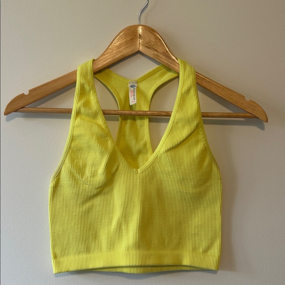 Crop Racerback Tank